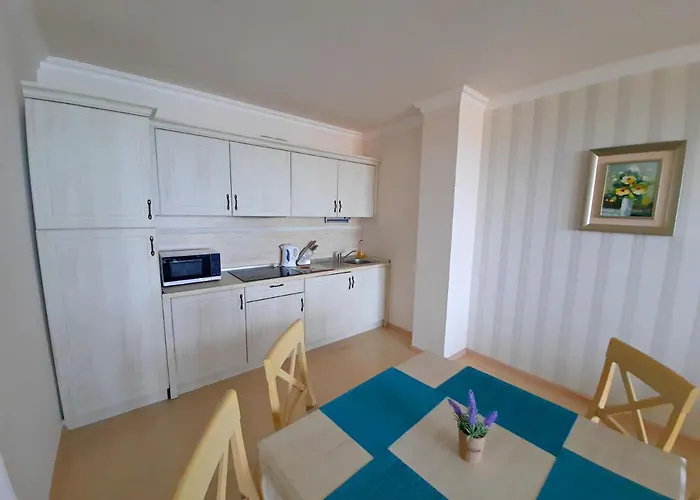 Апартамент Private By The Sea With A Large Terrace In Hotel!